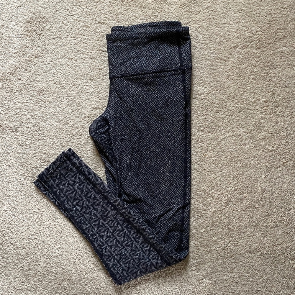 Athleta crop warm tights